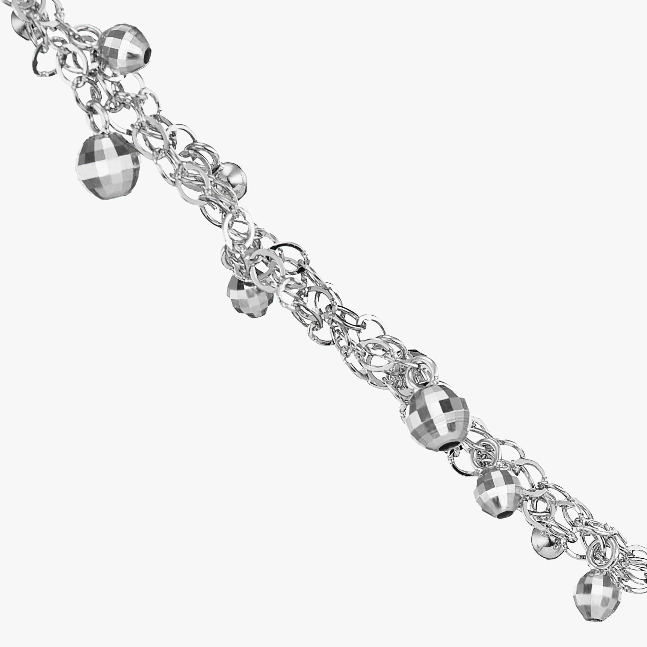 新品☆Maxi☆Silver925/YGC/Pauhana Necklace Silver Finish Synthetic Stone Long Necklace In Sterling